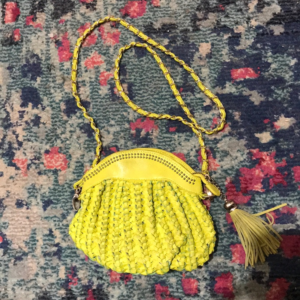 Fun Neon Yellow Purse